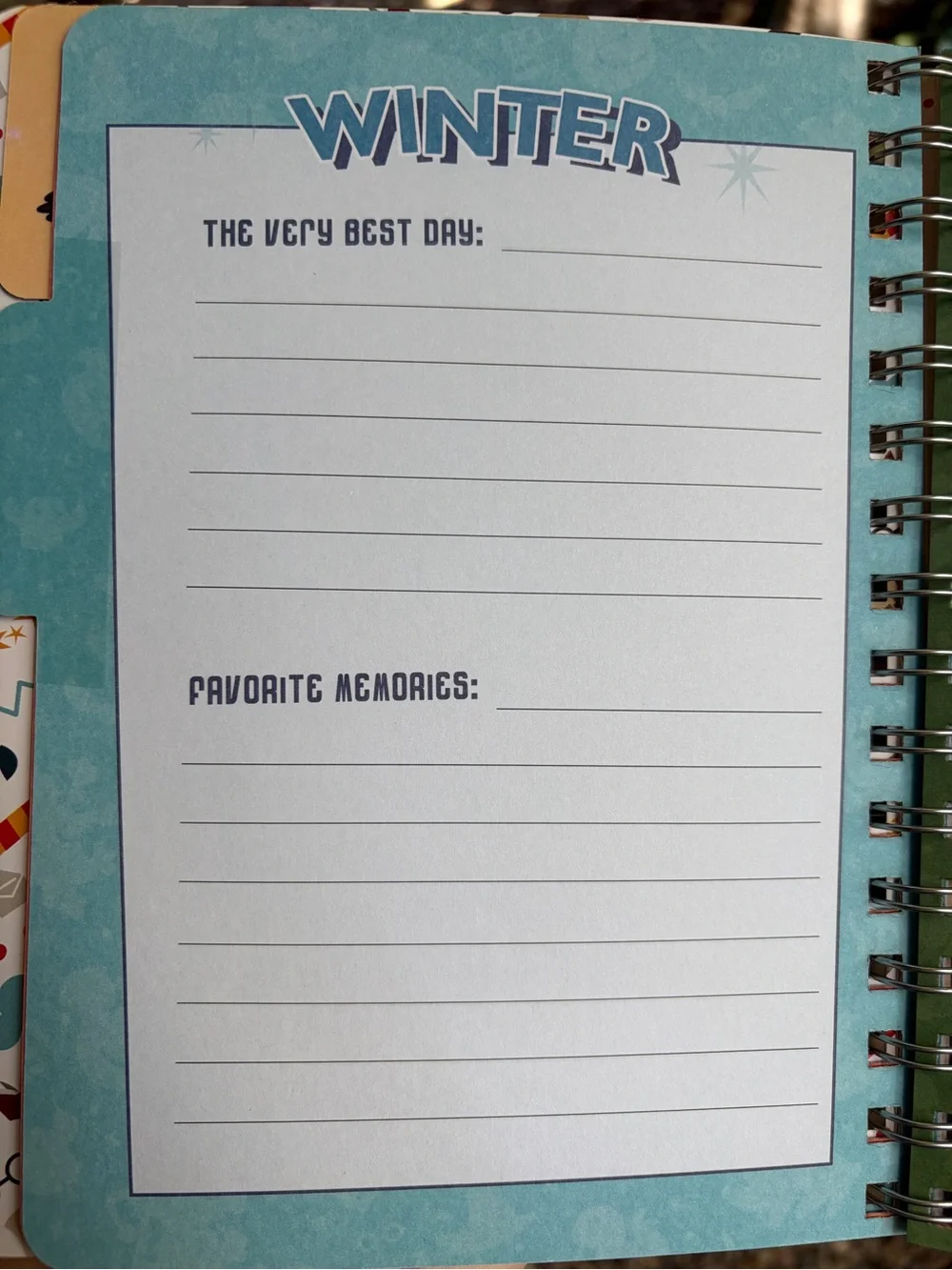 Harry Potter undated spiral bound planner